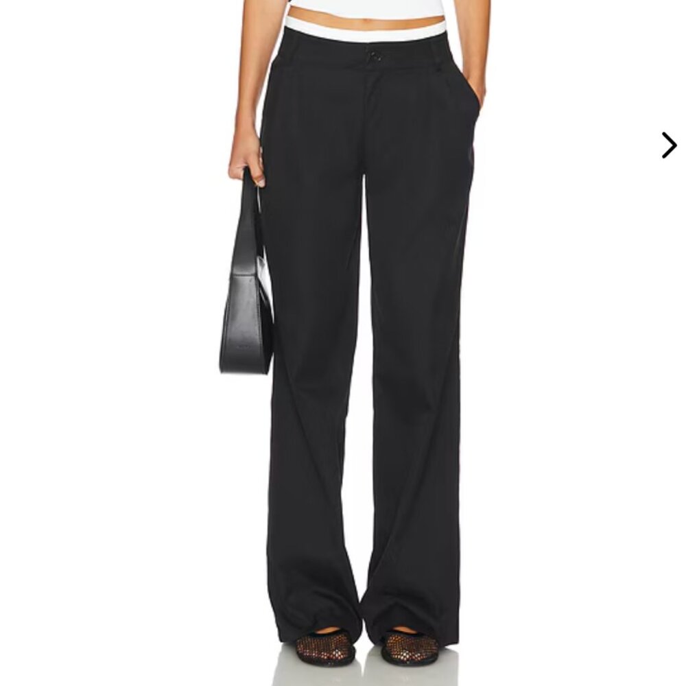 REVOLVE All The Ways Ava Black Trousers